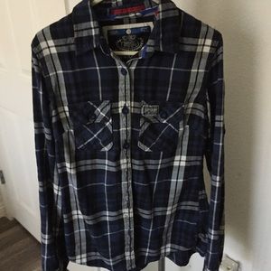 Superdry women’s plaid shirt